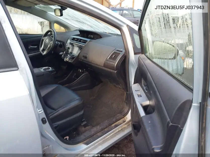 JTDZN3EU5FJ037943 2015 Toyota Prius V Five
