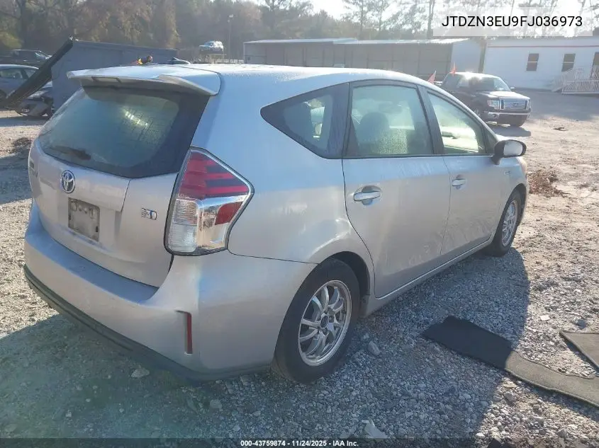JTDZN3EU9FJ036973 2015 Toyota Prius V Four