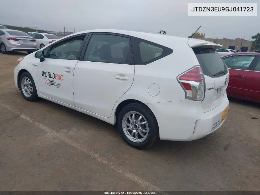 JTDZN3EU9GJ041723 2016 Toyota Prius V Two