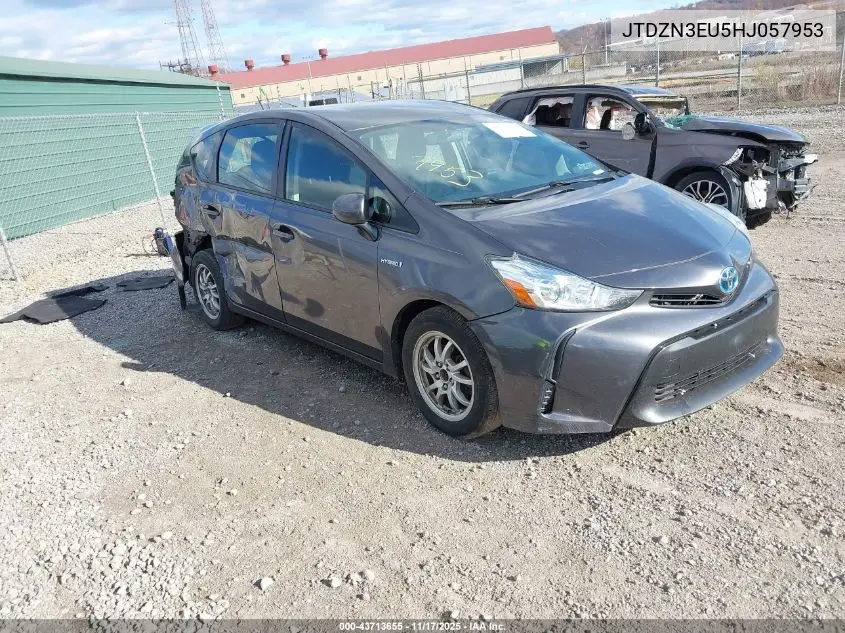 JTDZN3EU5HJ057953 2017 Toyota Prius V Two