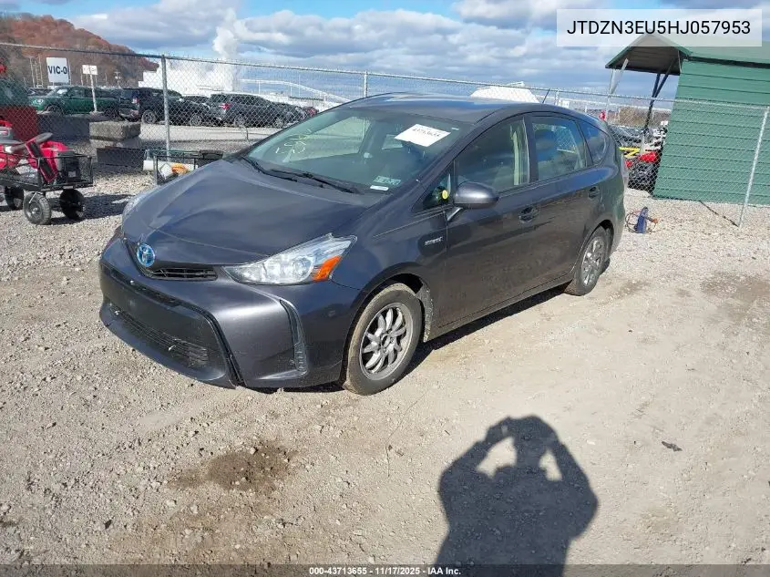 JTDZN3EU5HJ057953 2017 Toyota Prius V Two