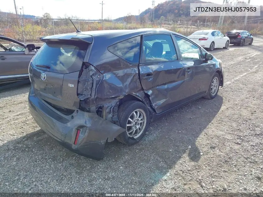 JTDZN3EU5HJ057953 2017 Toyota Prius V Two