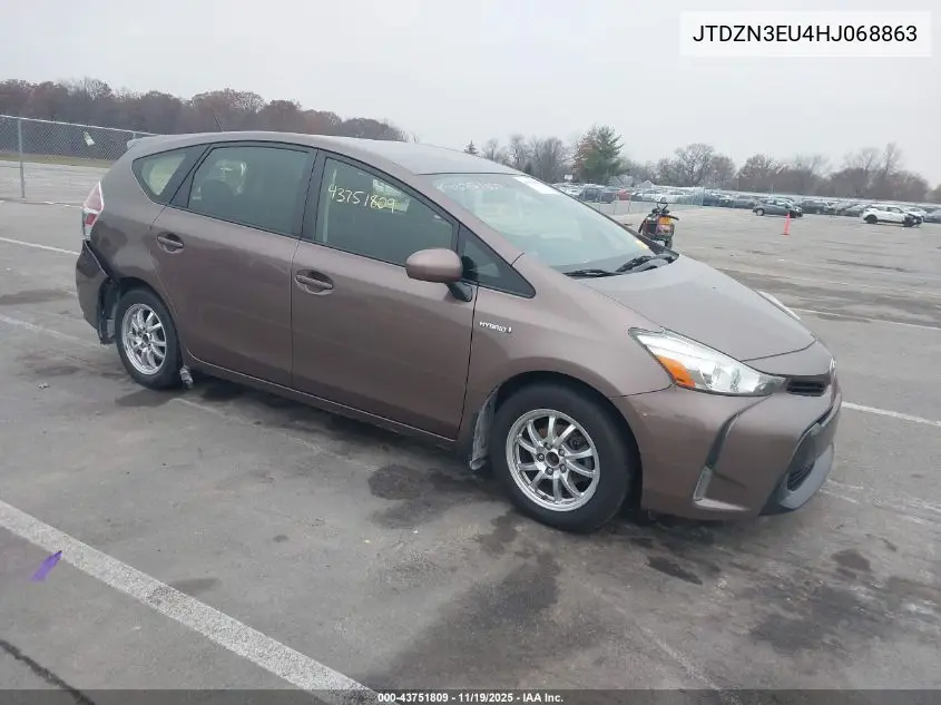 JTDZN3EU4HJ068863 2017 Toyota Prius V Three