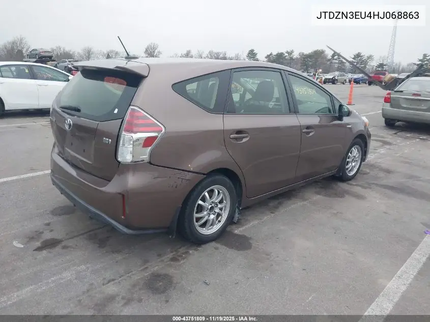 JTDZN3EU4HJ068863 2017 Toyota Prius V Three