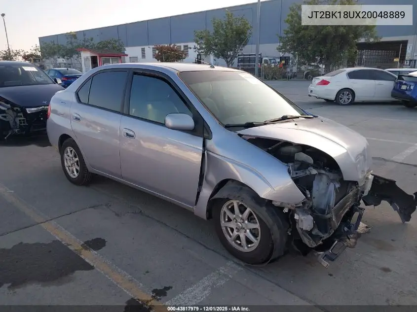 JT2BK18UX20048889 2002 Toyota Prius