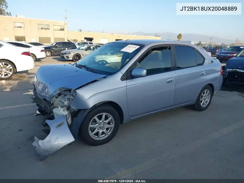 JT2BK18UX20048889 2002 Toyota Prius