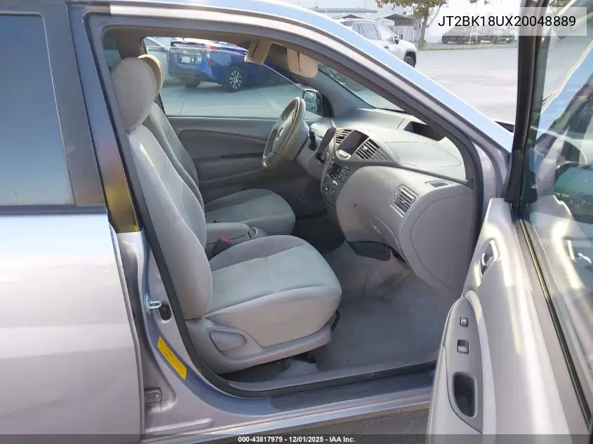 JT2BK18UX20048889 2002 Toyota Prius