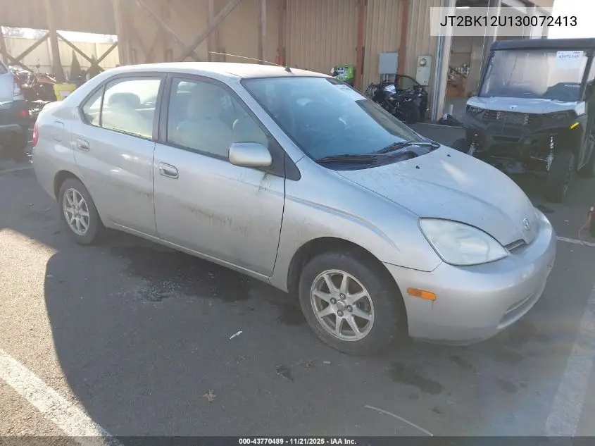 JT2BK12U130072413 2003 Toyota Prius