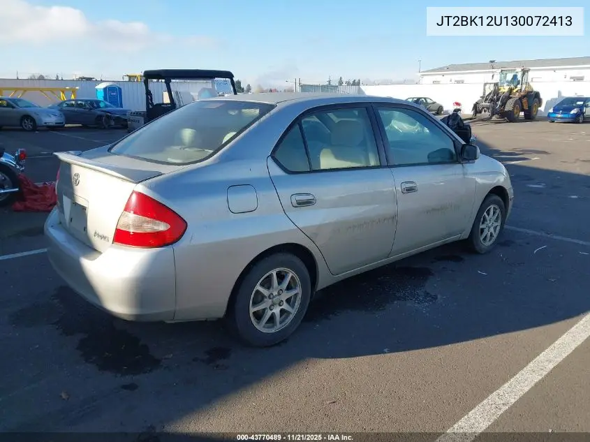 JT2BK12U130072413 2003 Toyota Prius