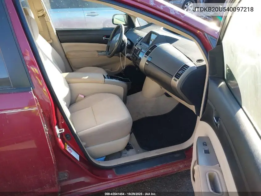 JTDKB20U540097218 2004 Toyota Prius