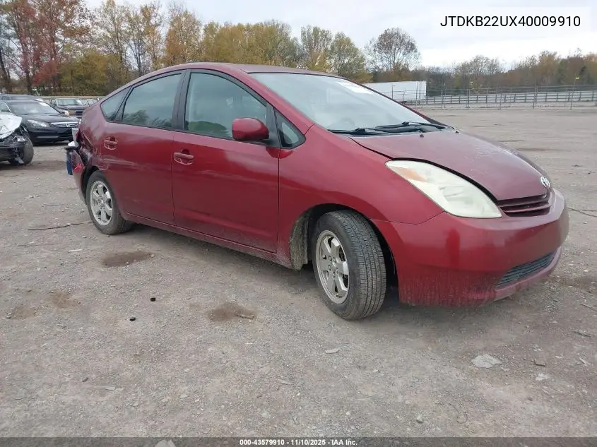JTDKB22UX40009910 2004 Toyota Prius