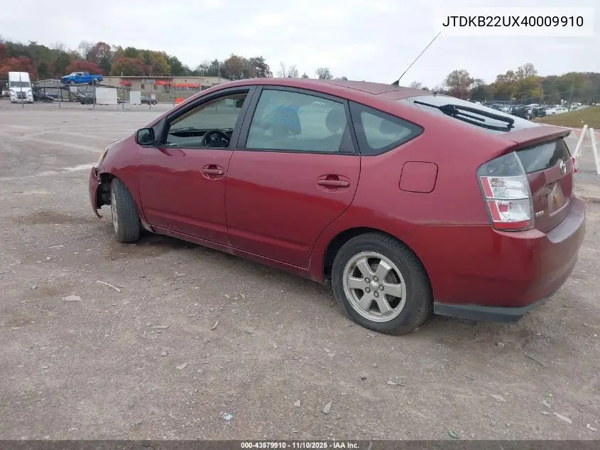 JTDKB22UX40009910 2004 Toyota Prius