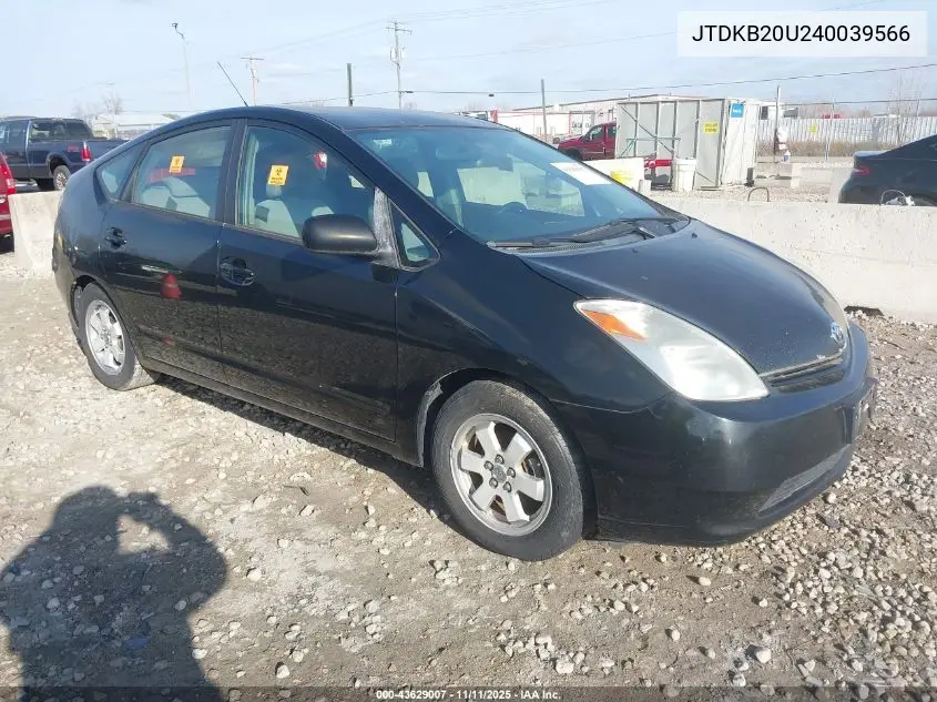 JTDKB20U240039566 2004 Toyota Prius