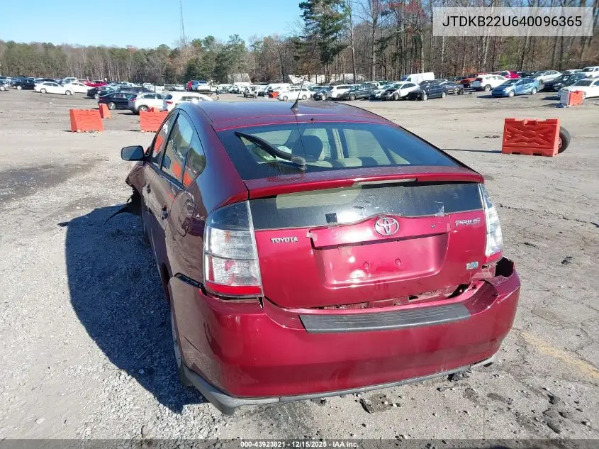 JTDKB22U640096365 2004 Toyota Prius