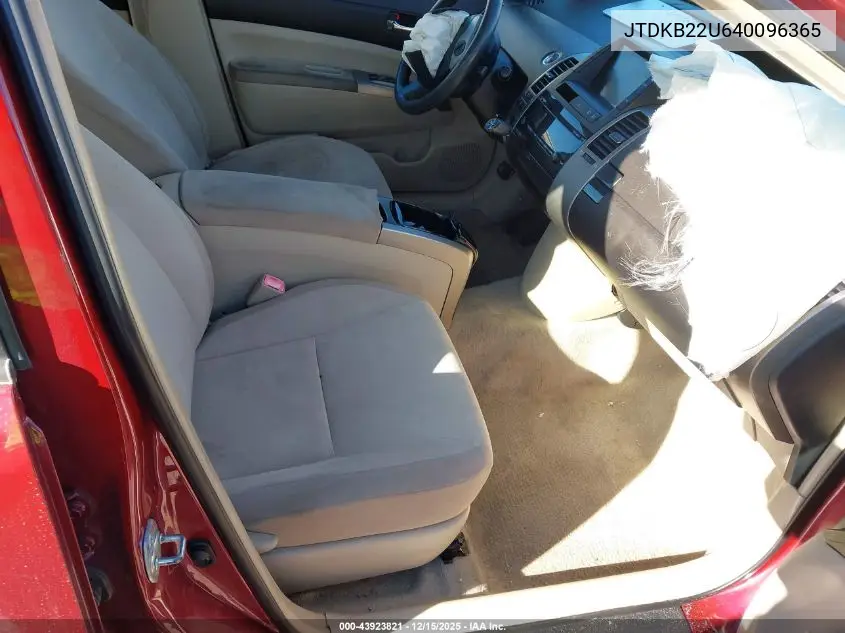 JTDKB22U640096365 2004 Toyota Prius