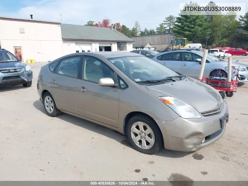 JTDKB20U353008889 2005 Toyota Prius