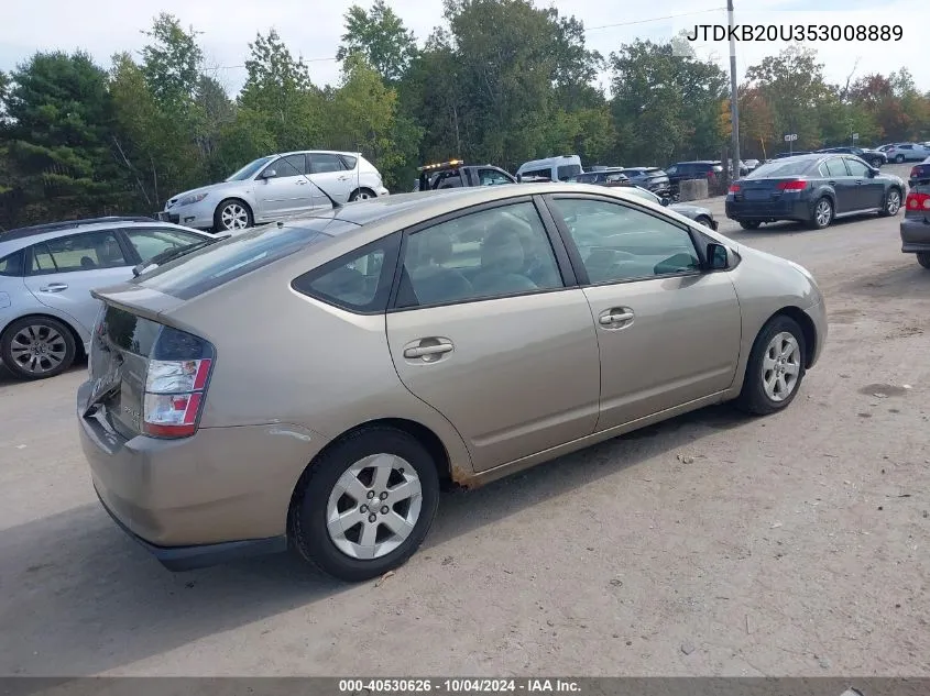 JTDKB20U353008889 2005 Toyota Prius