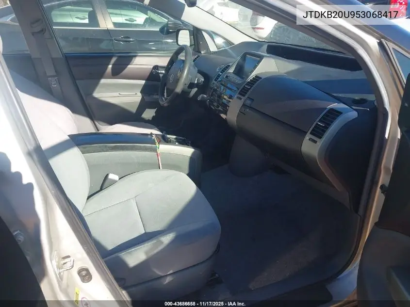 JTDKB20U953068417 2005 Toyota Prius