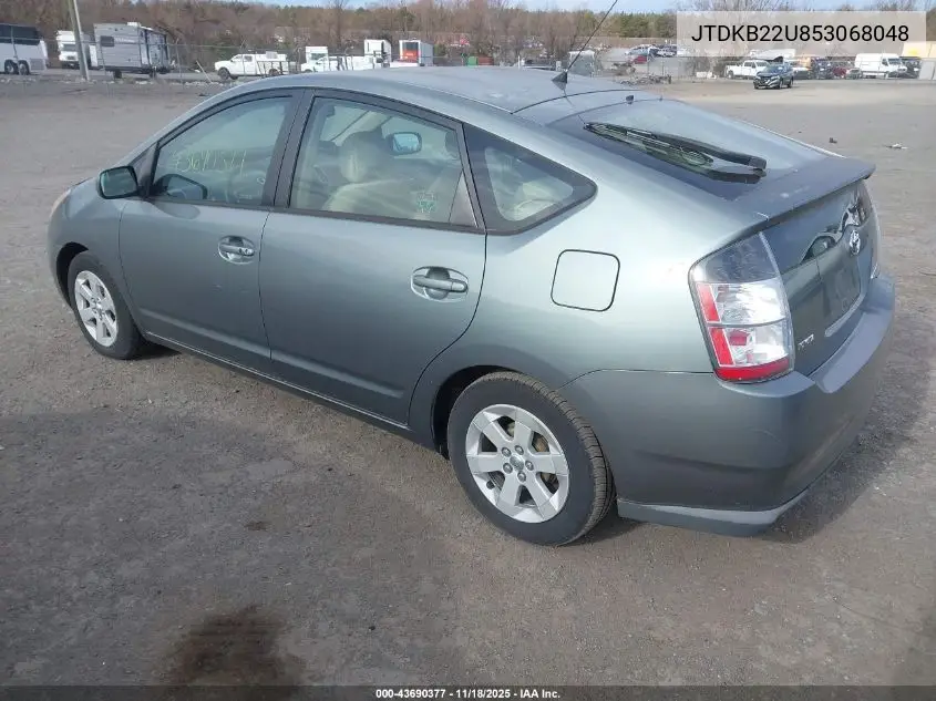 JTDKB22U853068048 2005 Toyota Prius