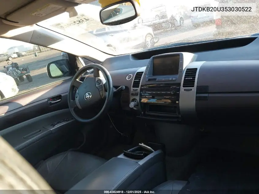 JTDKB20U353030522 2005 Toyota Prius