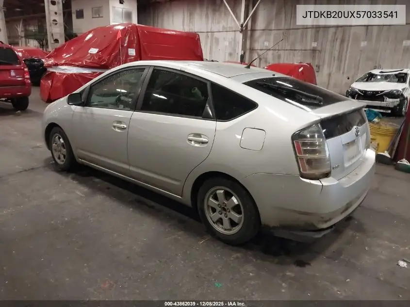 JTDKB20UX57033541 2005 Toyota Prius