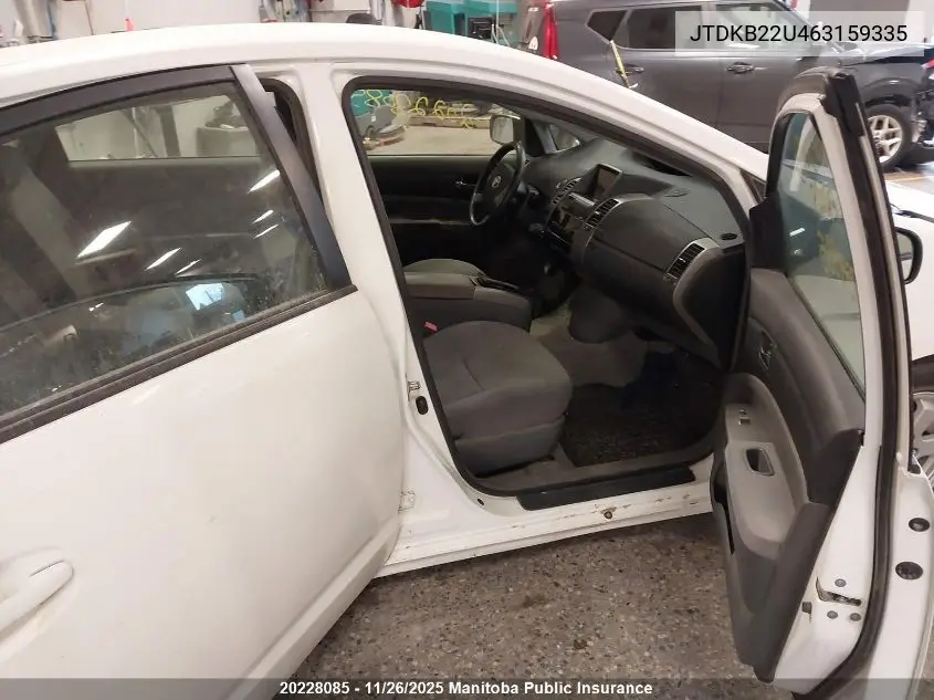 JTDKB22U463159335 2006 Toyota Prius