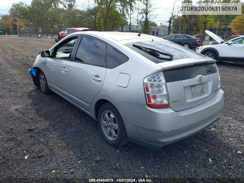 JTDKB20U063150974 2006 Toyota Prius