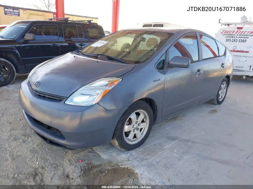 JTDKB20U167071886 2006 Toyota Prius