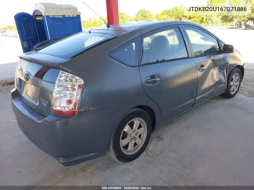 JTDKB20U167071886 2006 Toyota Prius