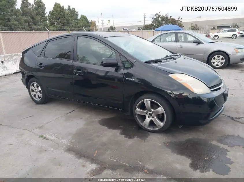 JTDKB20U767504899 2006 Toyota Prius
