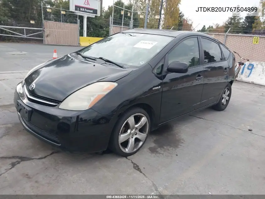 JTDKB20U767504899 2006 Toyota Prius