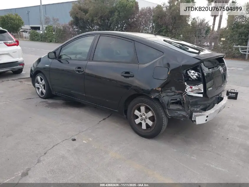 JTDKB20U767504899 2006 Toyota Prius