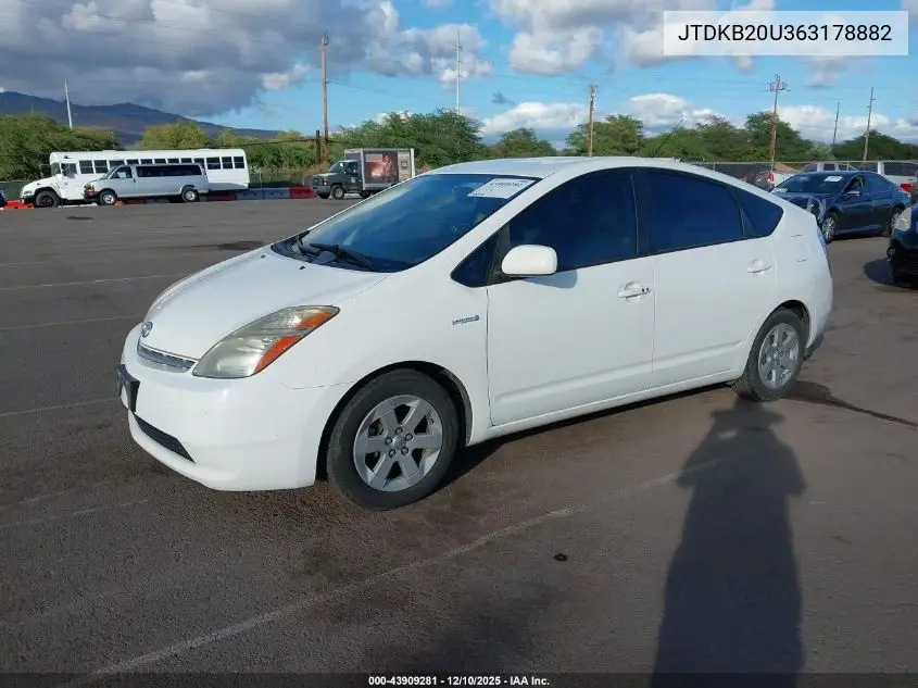 JTDKB20U363178882 2006 Toyota Prius