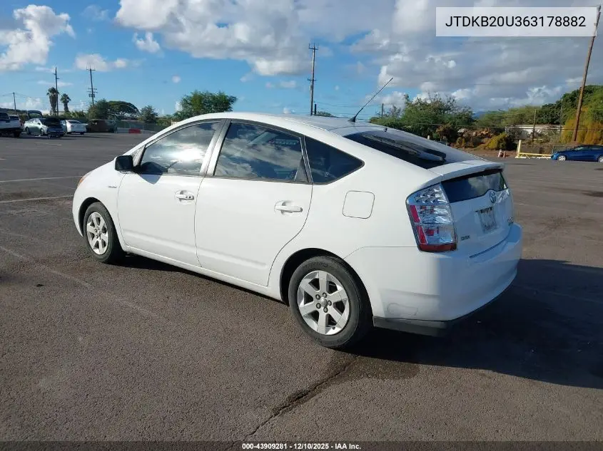 JTDKB20U363178882 2006 Toyota Prius