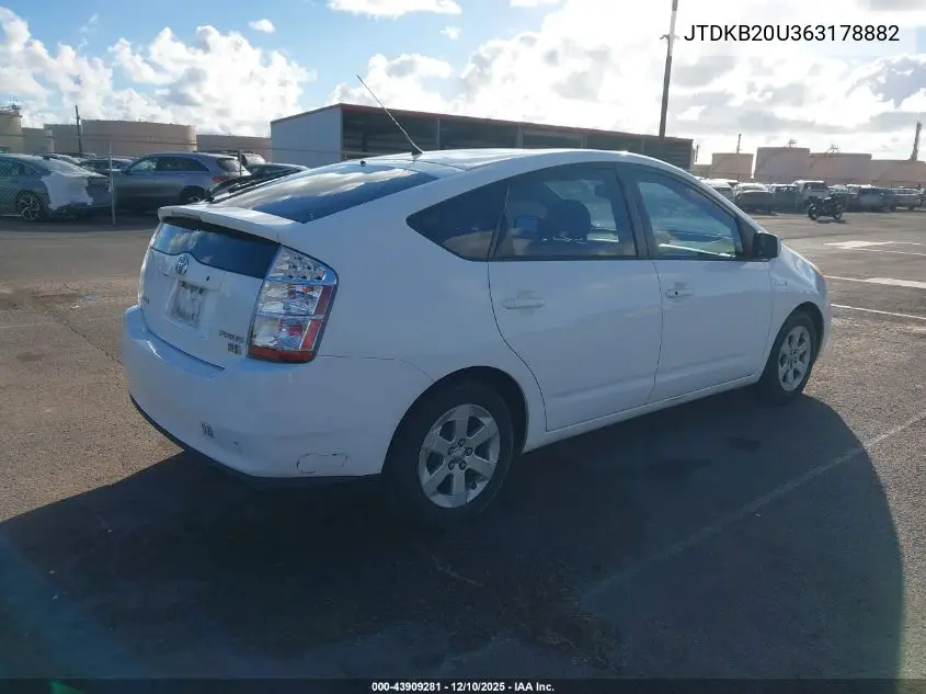 JTDKB20U363178882 2006 Toyota Prius