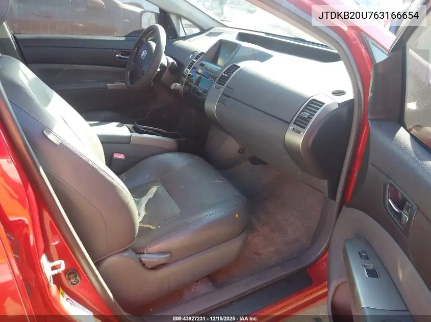 JTDKB20U763166654 2006 Toyota Prius