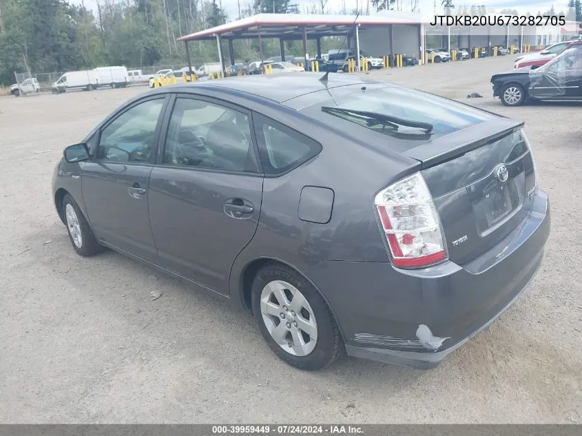 JTDKB20U673282705 2007 Toyota Prius Touring