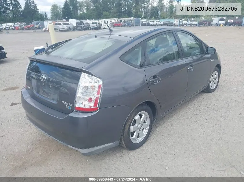 JTDKB20U673282705 2007 Toyota Prius Touring