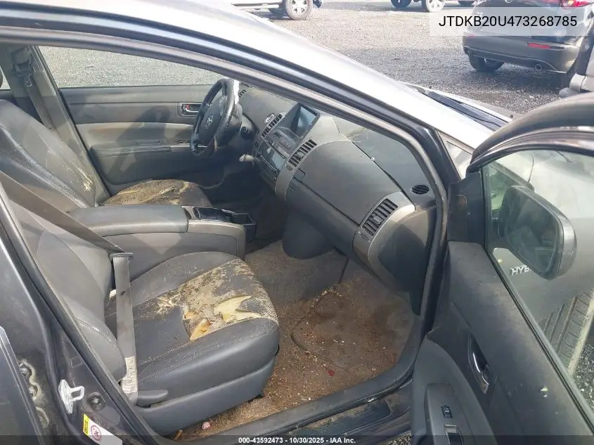 JTDKB20U473268785 2007 Toyota Prius