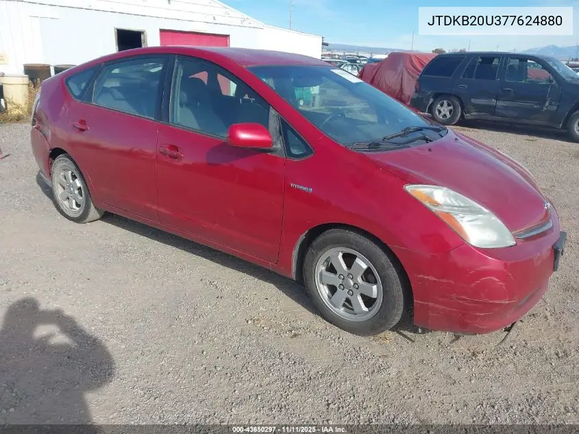 JTDKB20U377624880 2007 Toyota Prius