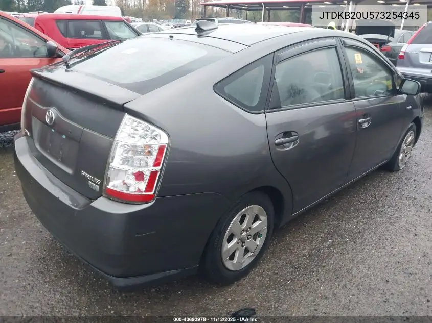JTDKB20U573254345 2007 Toyota Prius