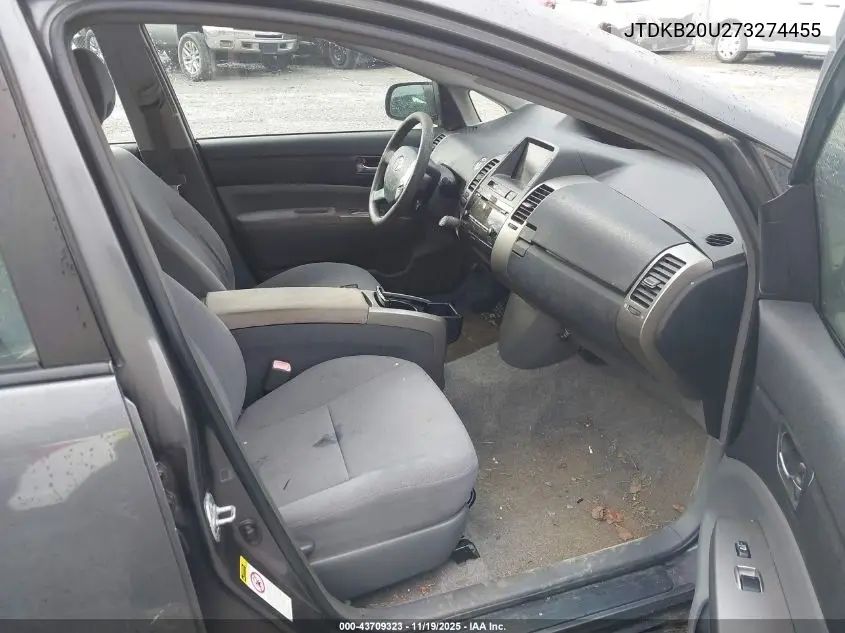 JTDKB20U273274455 2007 Toyota Prius