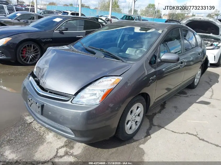 JTDKB20U773233139 2007 Toyota Prius
