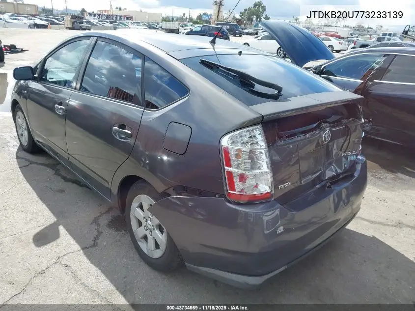 JTDKB20U773233139 2007 Toyota Prius