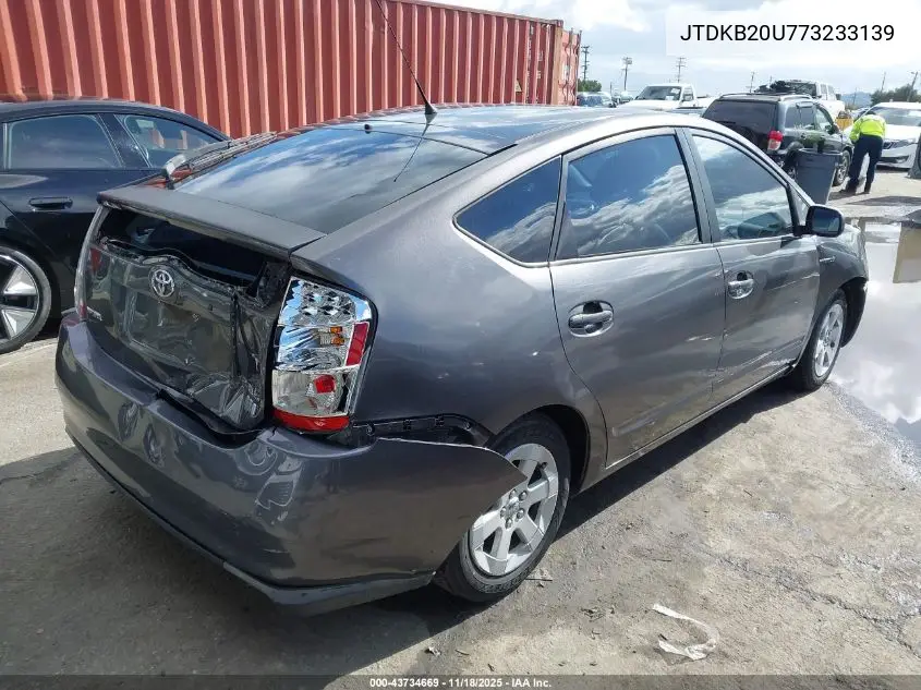 JTDKB20U773233139 2007 Toyota Prius