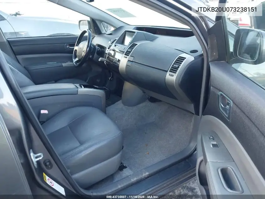 JTDKB20U073238151 2007 Toyota Prius Touring