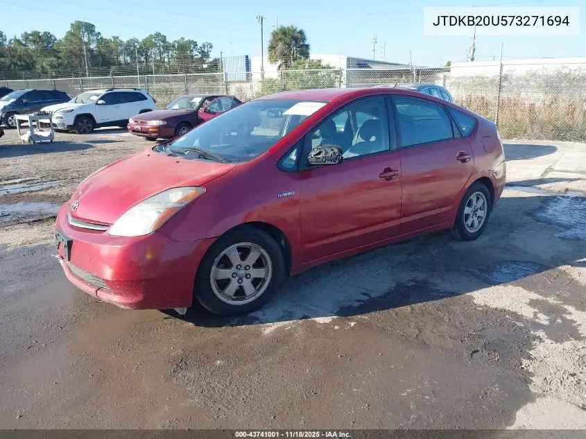 JTDKB20U573271694 2007 Toyota Prius