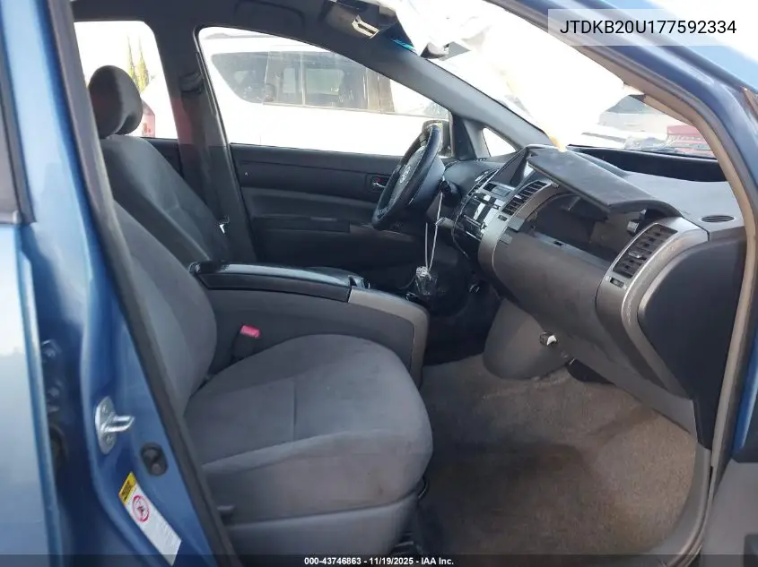 JTDKB20U177592334 2007 Toyota Prius
