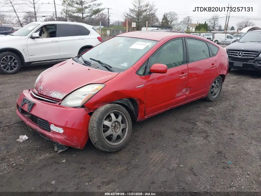 JTDKB20U173257131 2007 Toyota Prius Touring