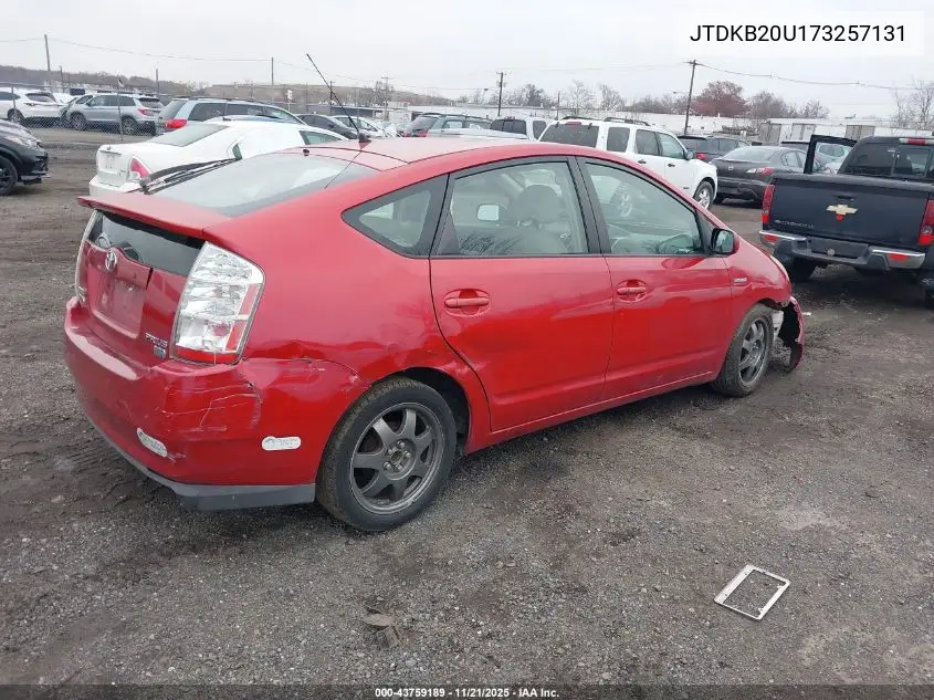 JTDKB20U173257131 2007 Toyota Prius Touring